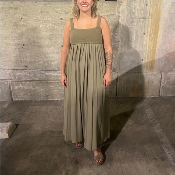 Anthropologie Pleated Maxi Twofer Dress by Mare Mare - Picture 8 of 13